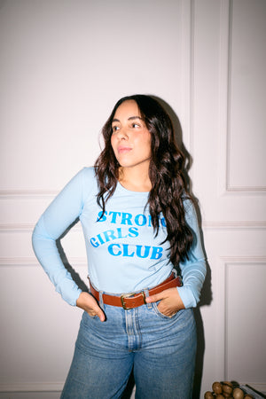 BLUE STRONG GIRLS