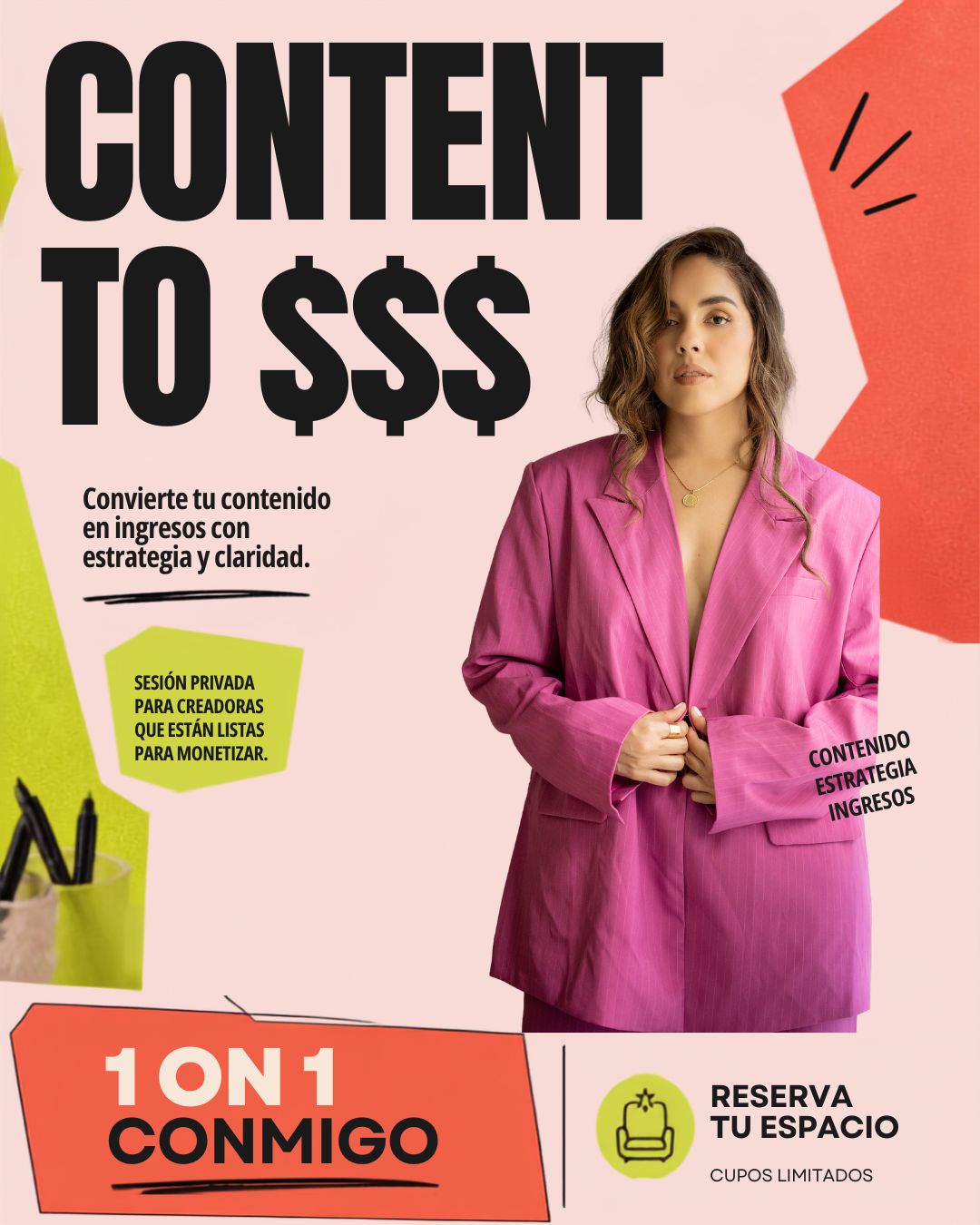 Content to $$$ | 1:1 Session