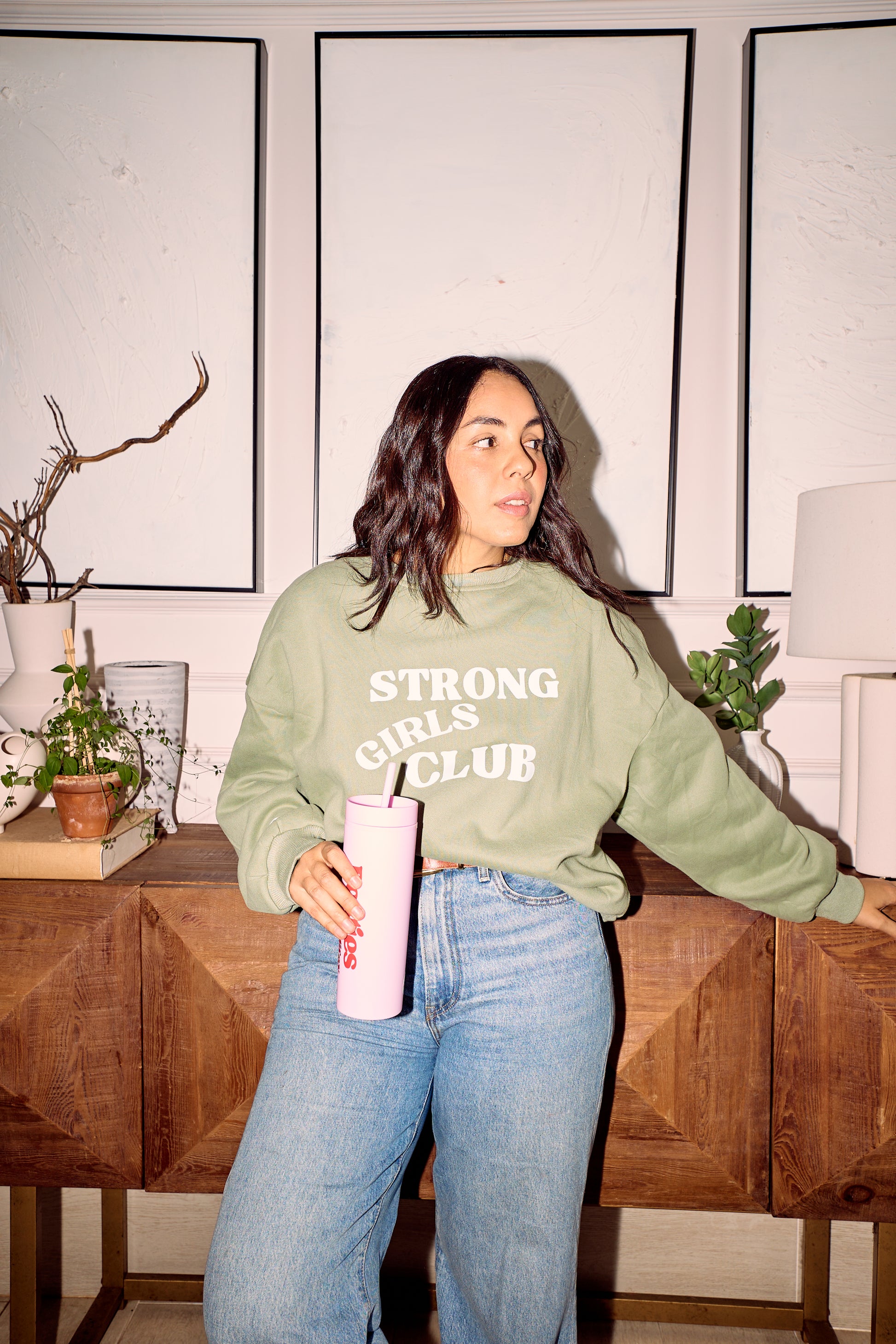 PRE-ORDER LIGHT GREEN STRONG GIRLS