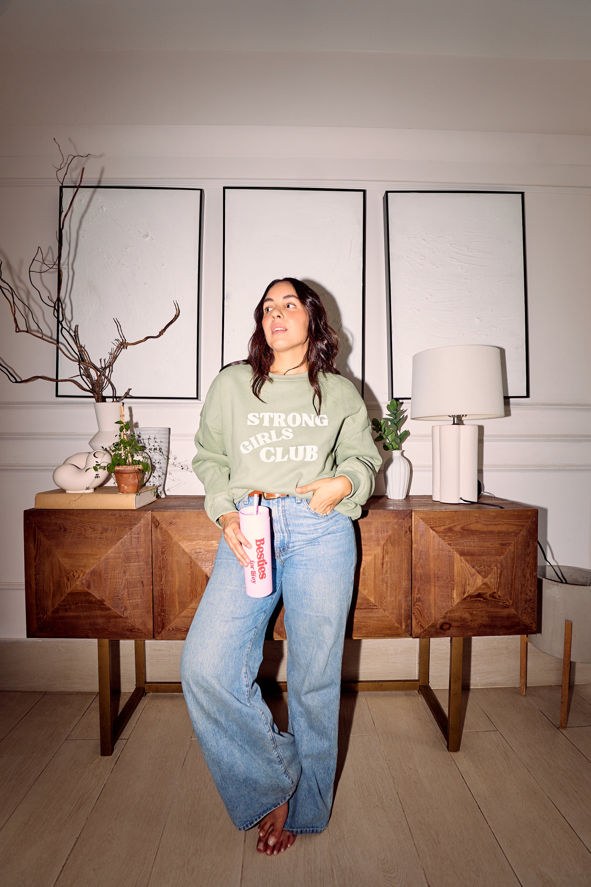 PRE-ORDER LIGHT GREEN STRONG GIRLS